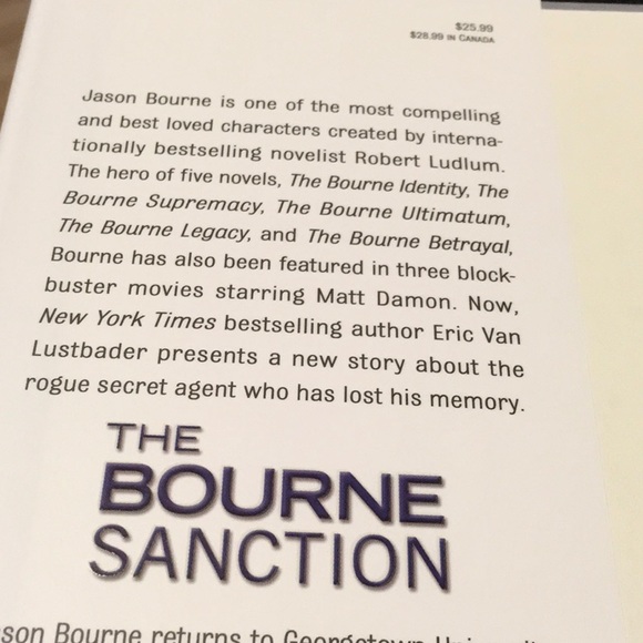 ROBERT LUDLUM’S,by EricVanLustbader,TheBourneSanction,Hardcover,MYSTERY/THRILLER - Picture 2 of 6